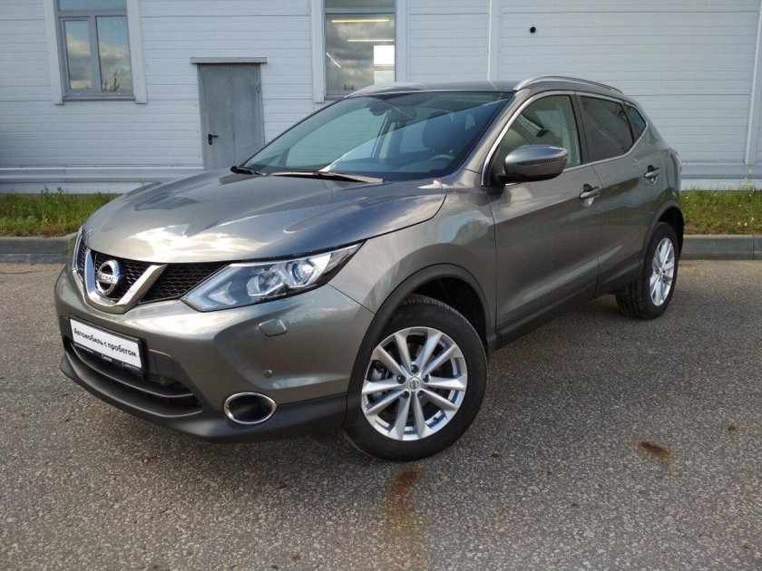 Ниссан Кашкай серый