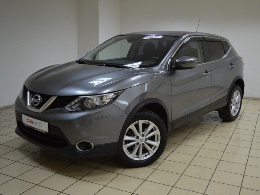 Nissan Qashqai серый металлик