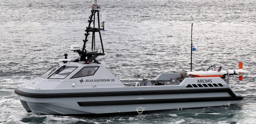 Безэкипажный катер бэк