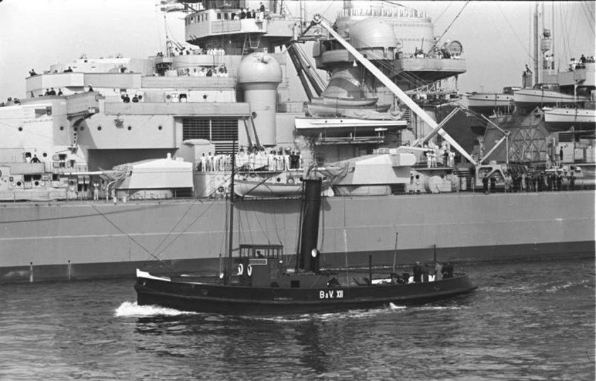 Линкор бисмарк Бундесархив