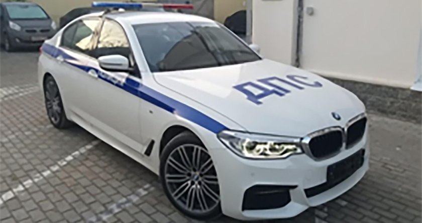 BMW m5 f90 полиция