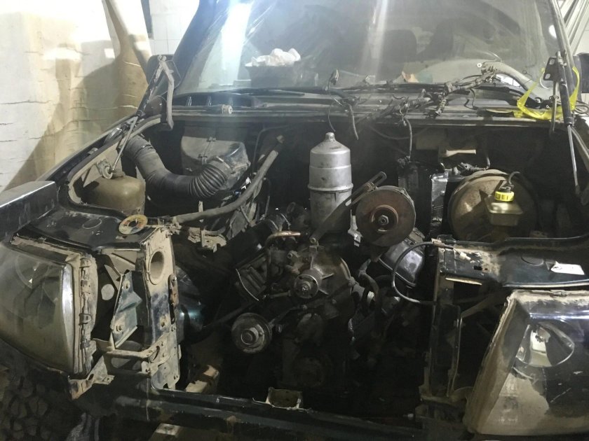 ЗМЗ v8 на УАЗ Патриот