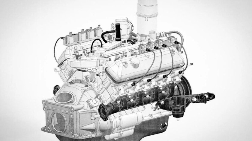 Мотор ЗМЗ 523