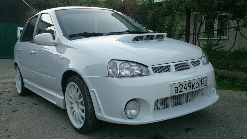 Калина седан тюнинг