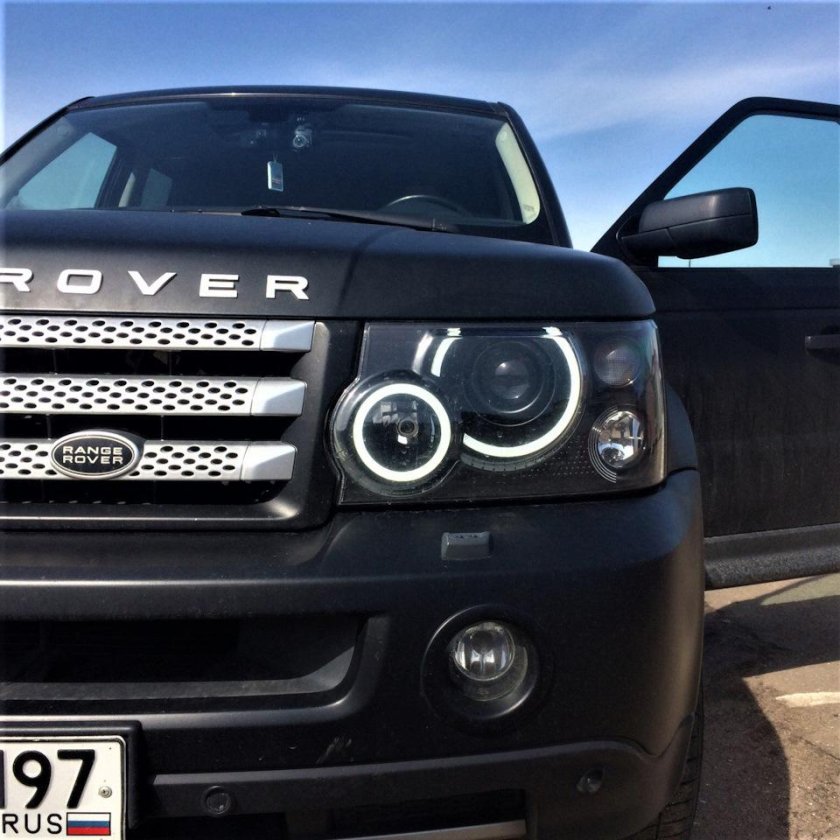 Фара range Rover Sport 2011