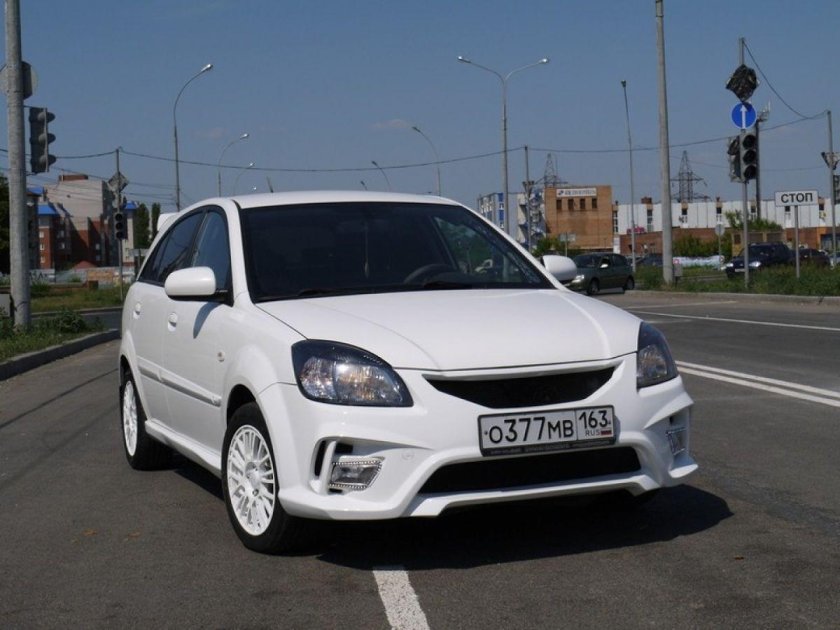 Kia Rio 2010 обвес