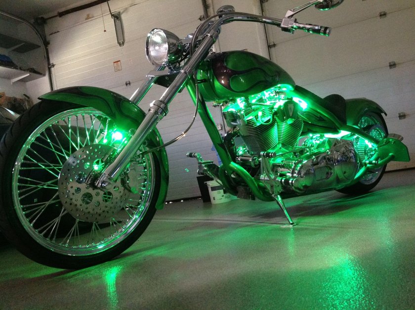 Led подсветка для мотоцикла