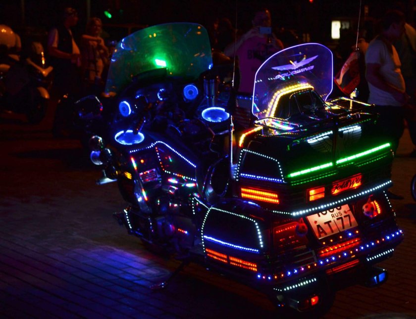 Подсветка Хонда Голдвинг