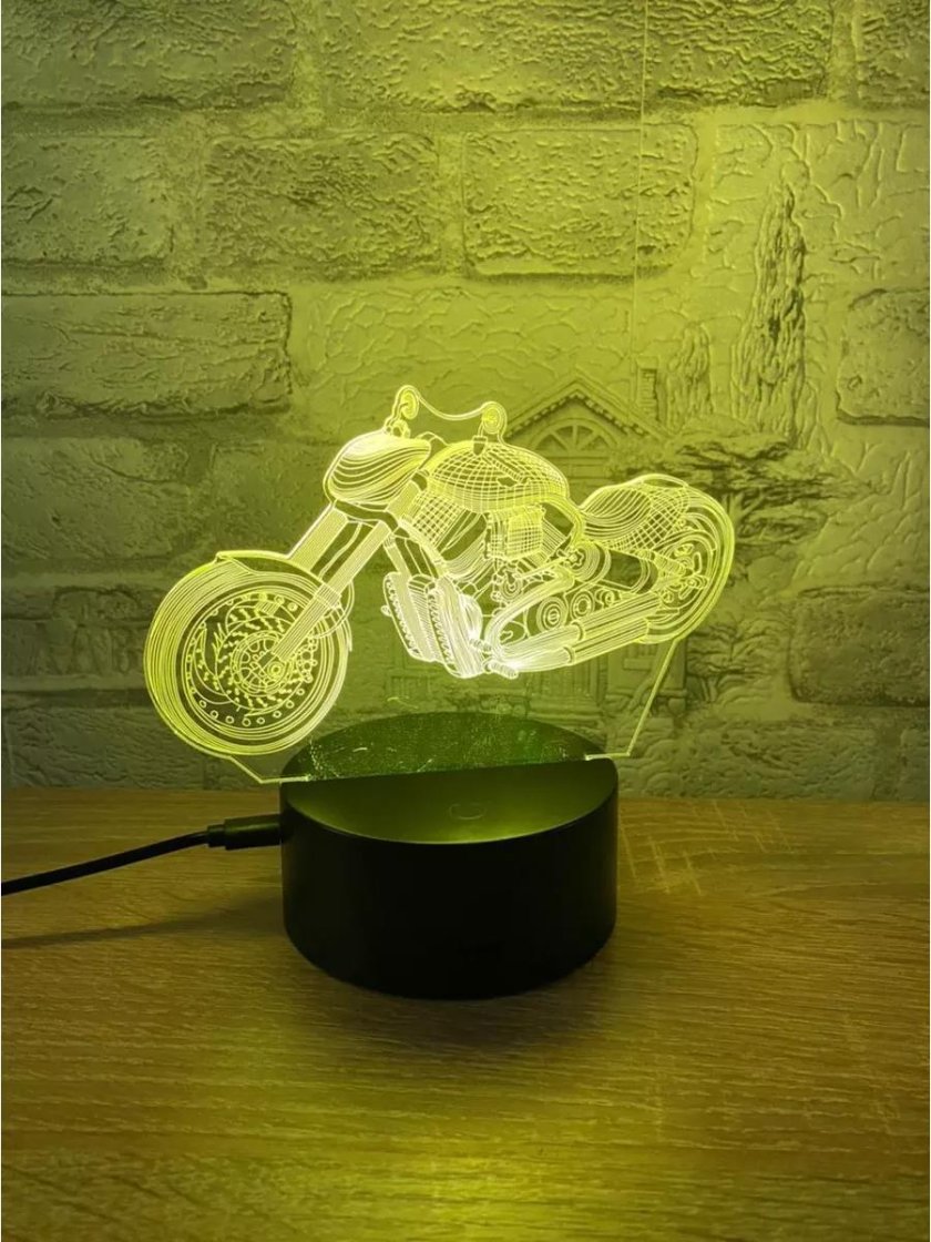 Светильник мотоцикл