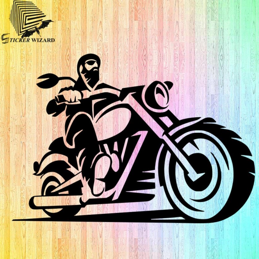 Очертание мотоцикла