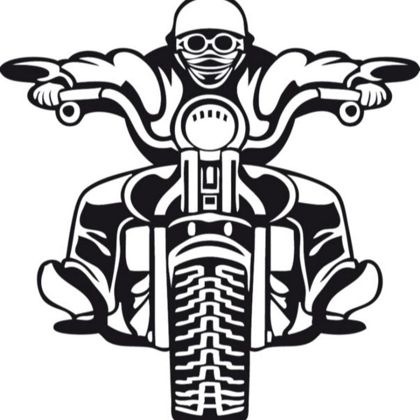 Очертание мотоцикла