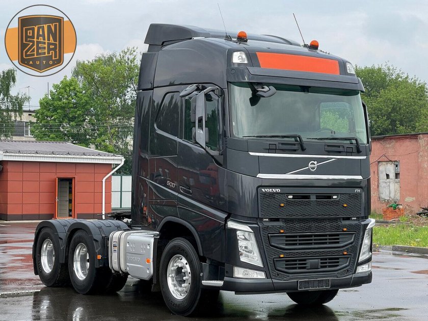 Вольво с ленивцем тягач