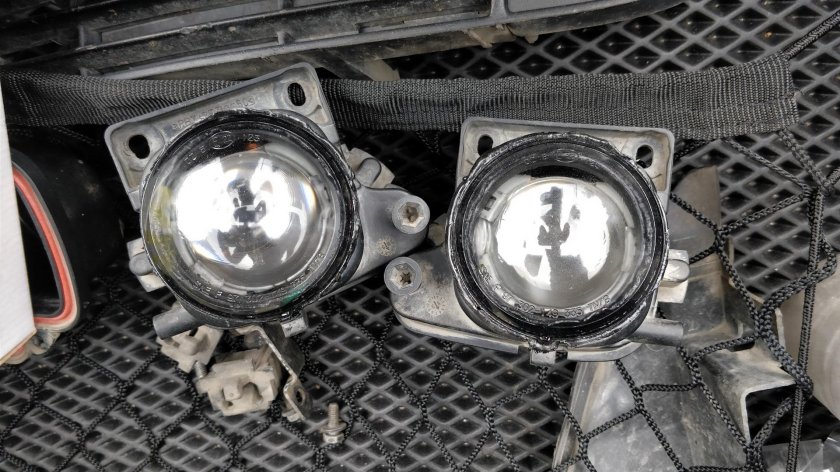 Противотуманные фары Ауди а6 с5