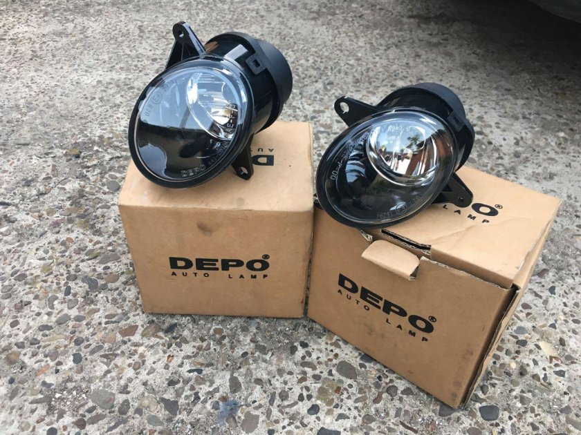 Противотуманки Ауди а6 с6