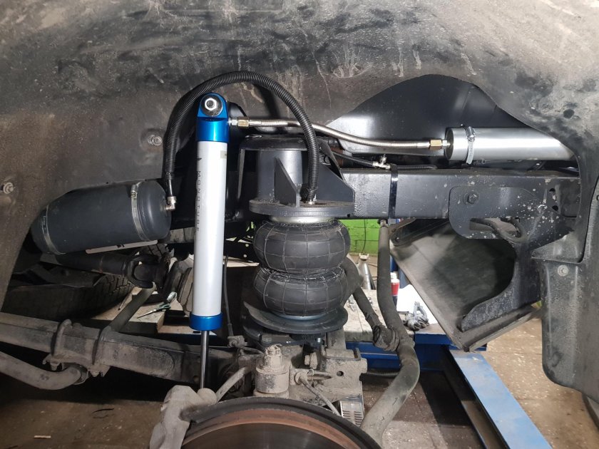 Пневмоподвеска на УАЗ профи