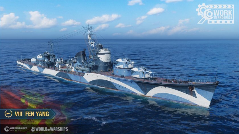 Эсминец вампир World of Warships