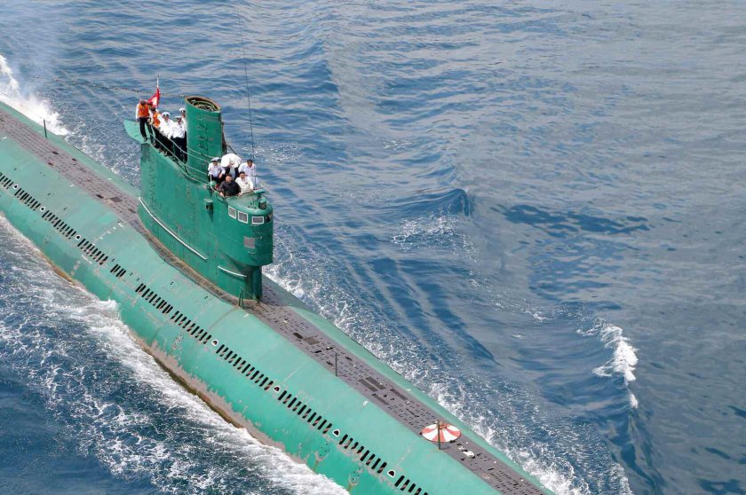 Подводная лодка ВМФ КНДР