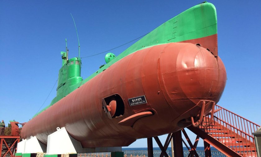 Северокорейская подводная лодка