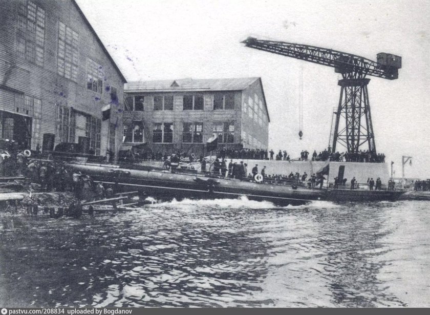 Миноносец типа "циклон" 1903 год