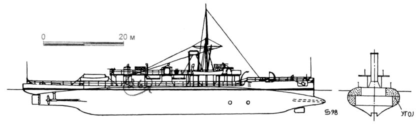 Таранный миноносец полифемус