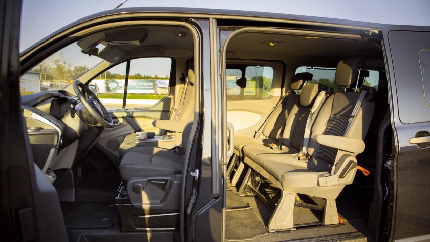 Ford Tourneo Custom салон