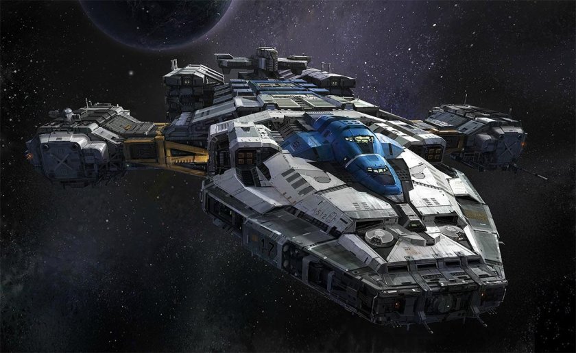 Дредноут корабль космический Star Citizen