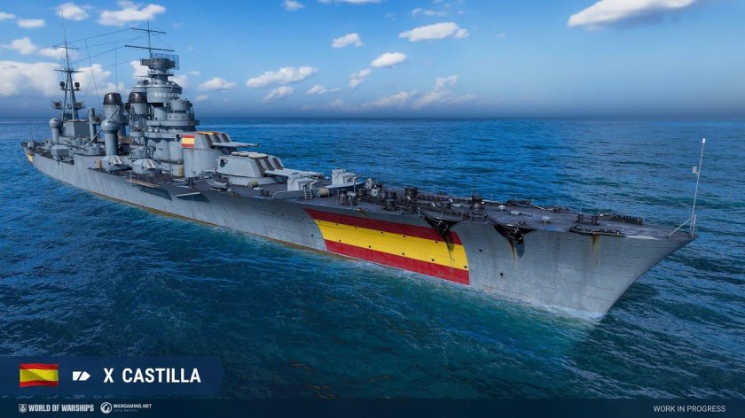 Castilla крейсер