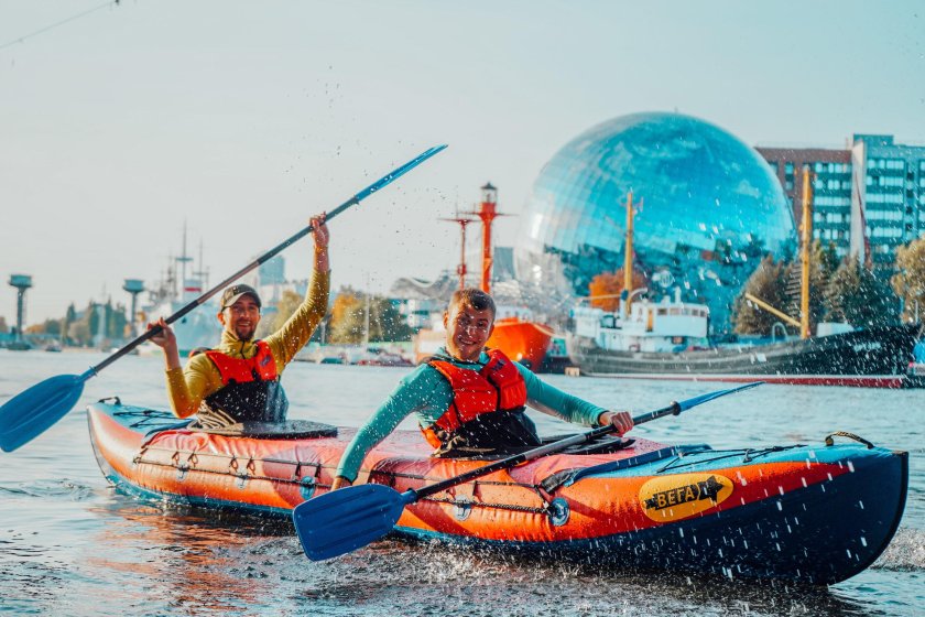 Прогулка на байдарке