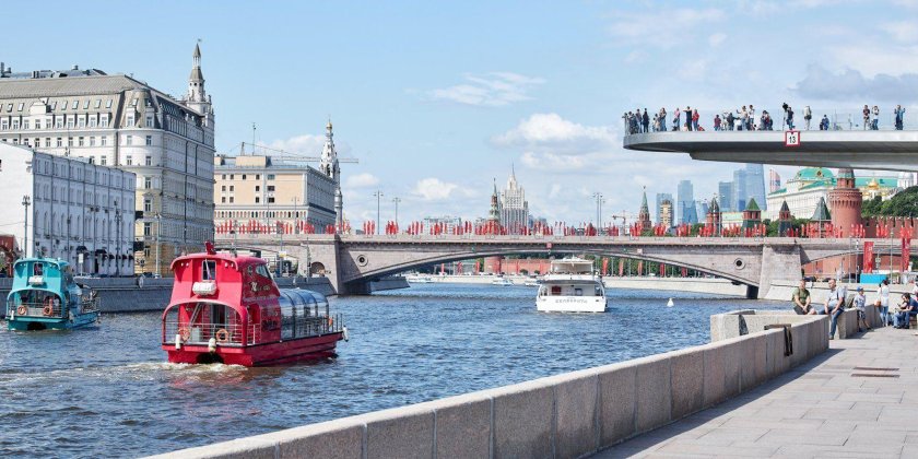 Речные прогулки Москва