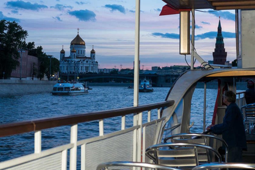 Теплоход Москва река
