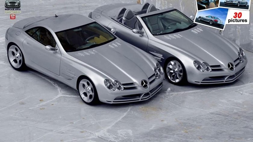 Мерседес SLR MCLAREN 1999