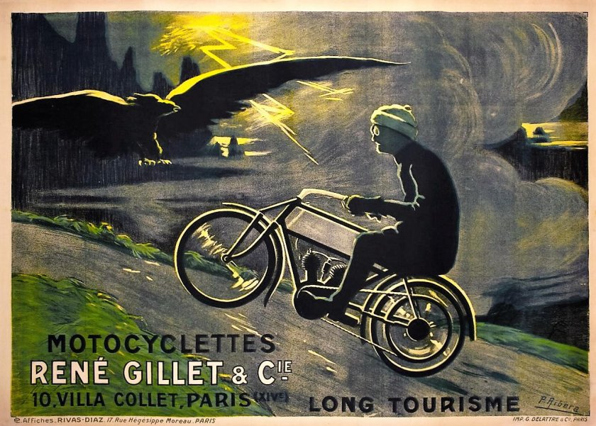 Постер мотоцикл