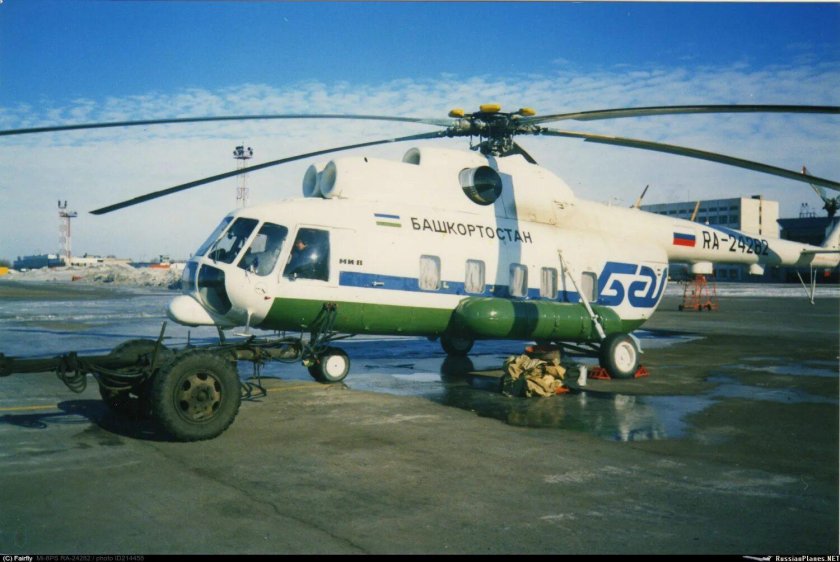 Башкирские авиалинии ми-8