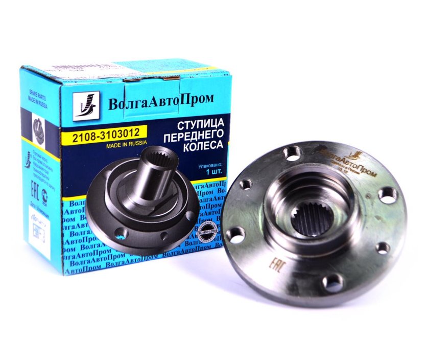 Ступица переднего колеса 2108-3104012 ВОЛГААВТОПРОМ для ВАЗ 2108