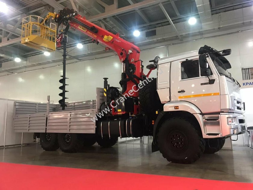 КАМАЗ 43118 С КМУ Инман ИТ 200