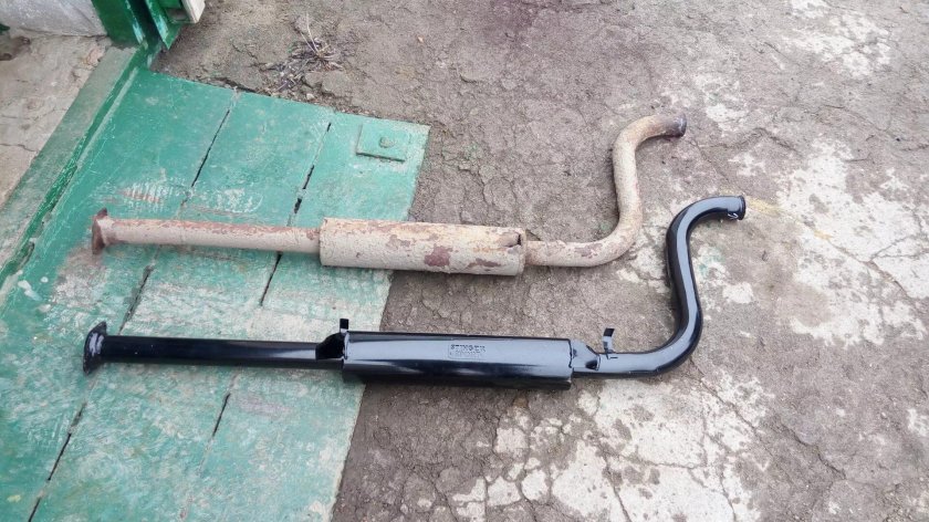 Резонатор Стингер на ВАЗ 2114