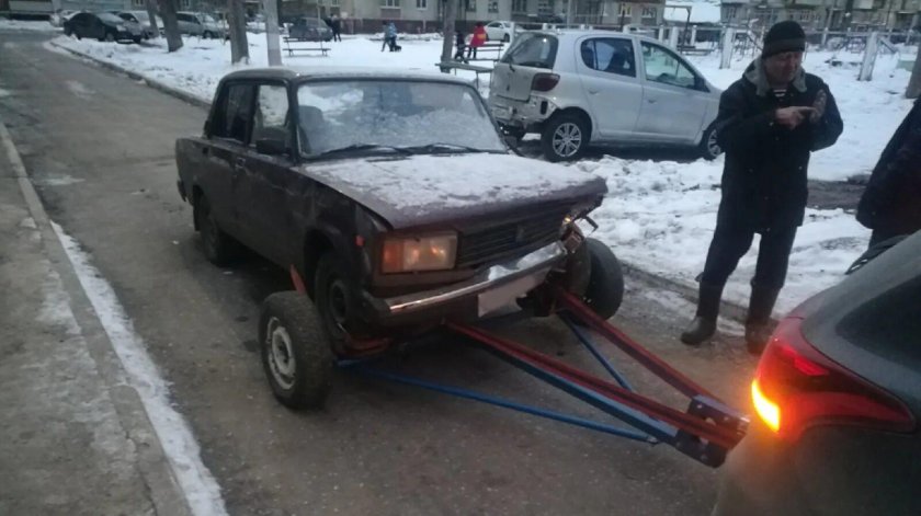 Подкат для низкой машины