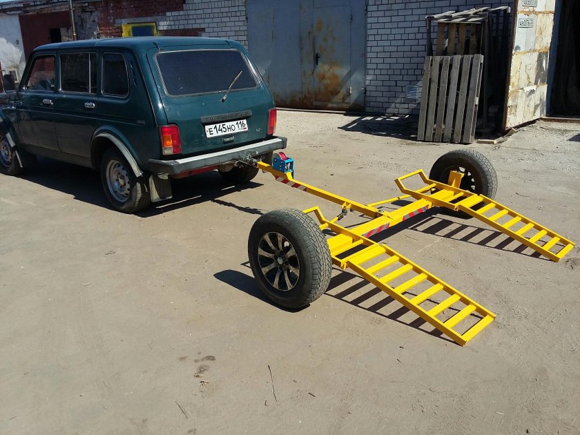 Прицеп эвакуатор па750