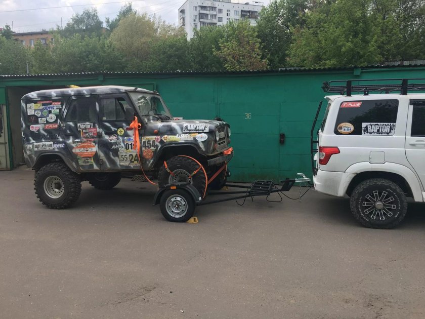 УАЗ на подкате