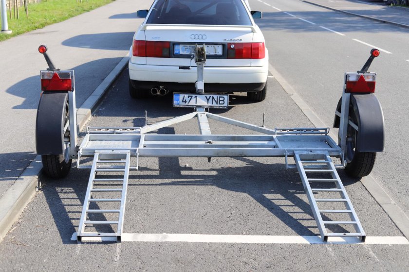 Буксировка прицепа