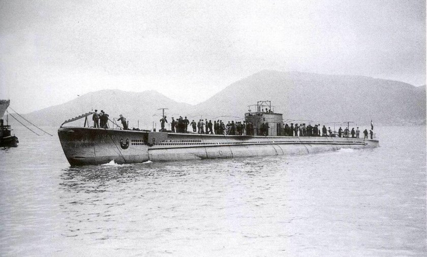 Итальянская подлодка "Аксум"