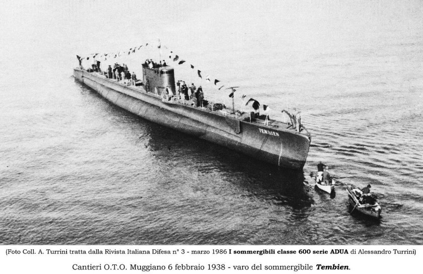 Italian Submarine Iride