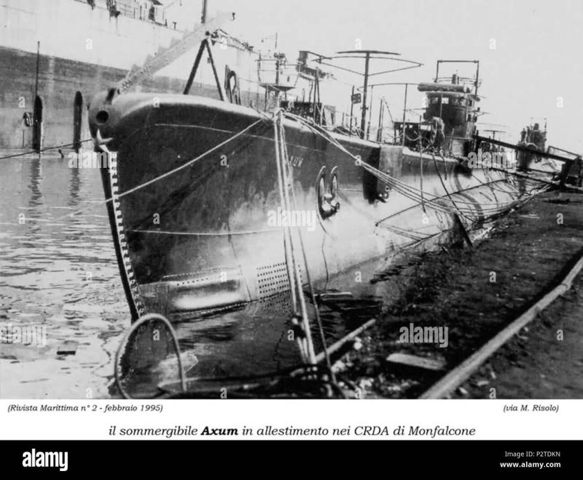 Итальянская подлодка "Аксум"