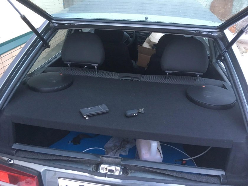 ВАЗ 2113 ширина багажника