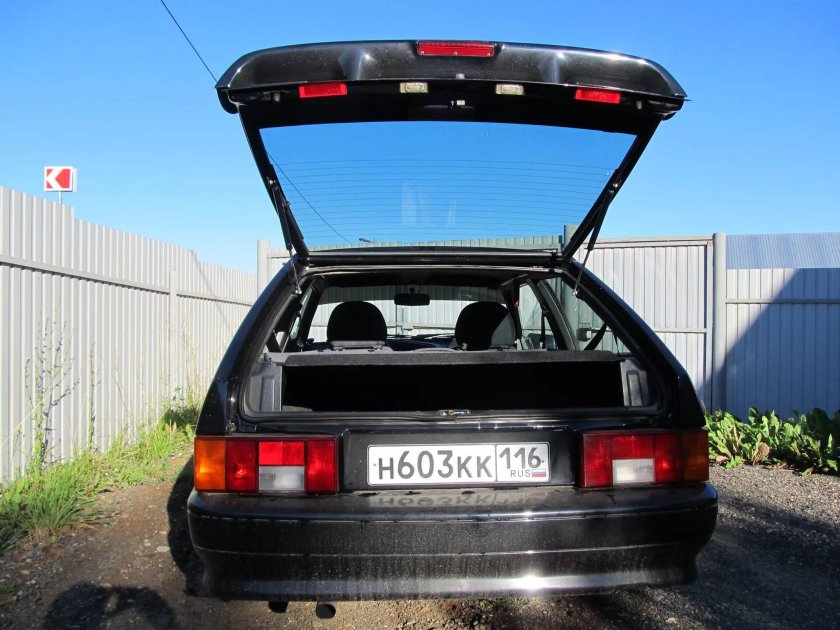 ВАЗ 2113 открытый багажник