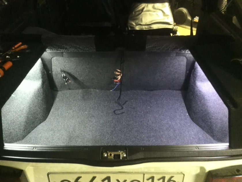 ВАЗ 2113 открытый багажник