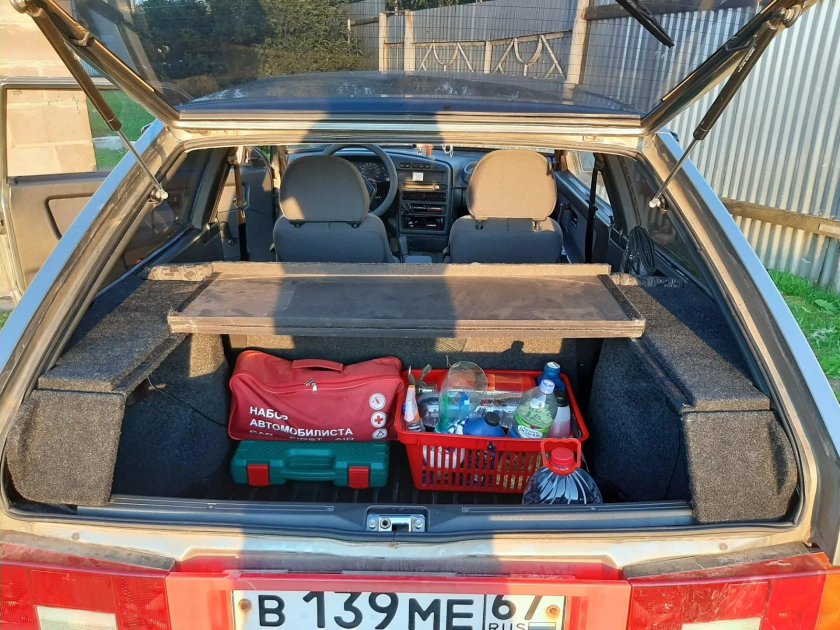 ВАЗ 2113 ширина багажника