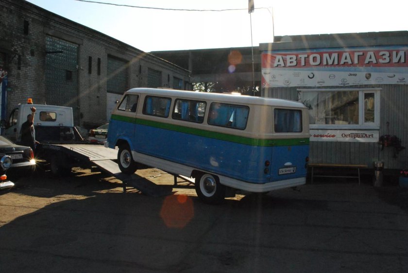 РАФ 977 заброшенная