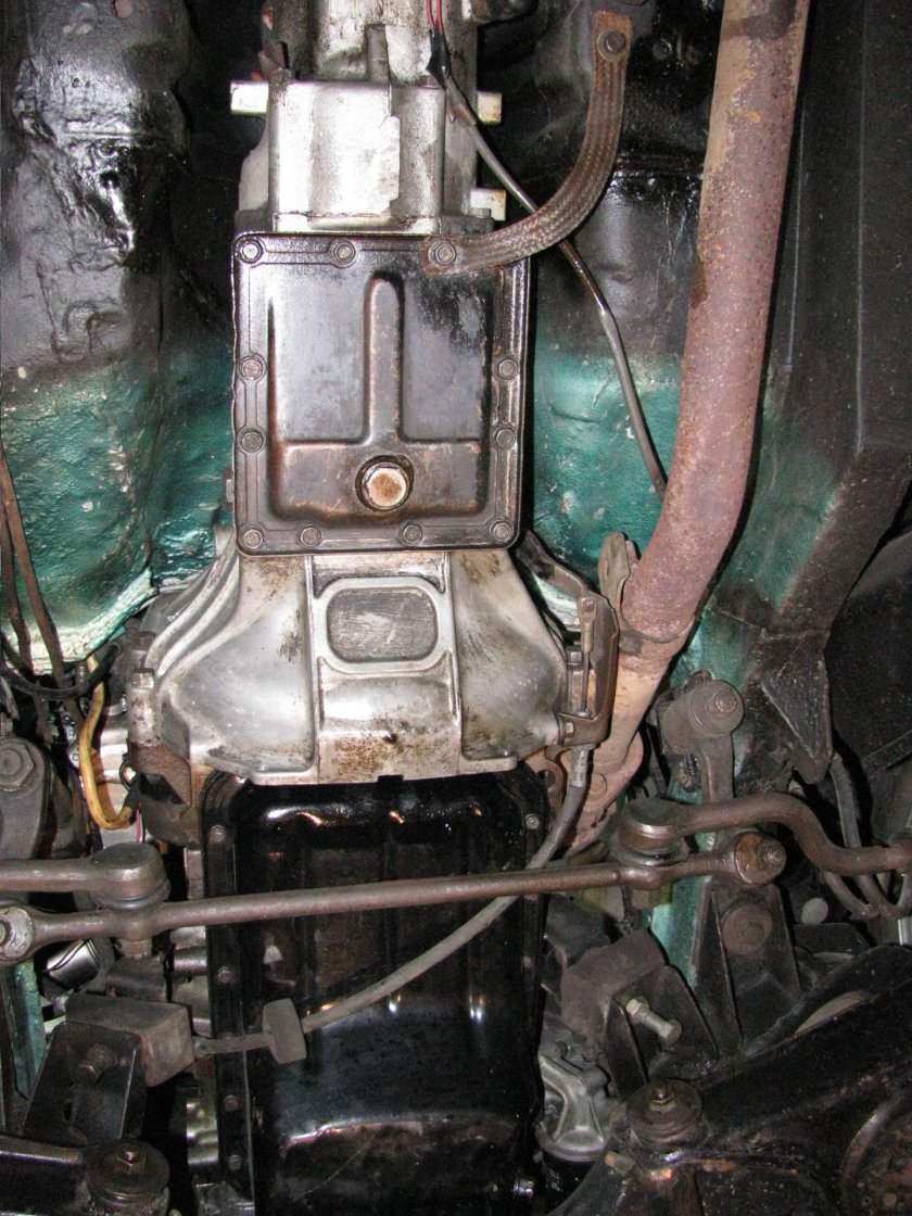 Двигатель ВАЗ И КПП Москвич