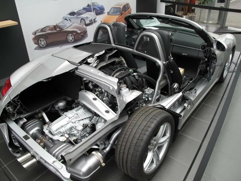 Мотор Porsche 718